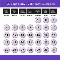 Image result for 28 Day Wall Challenge Printable Free