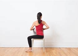 Image result for Seated Back Stretches