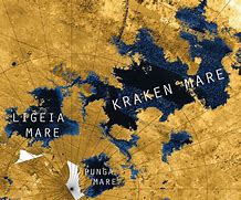 Image result for Saturn Moon Titan Methane Lakes
