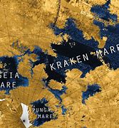 Image result for Titan Moon Methane Lakes