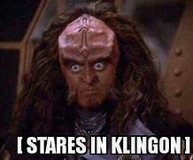Image result for Klingon Glory Meme