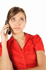 Image result for Woman Waiting by Phone