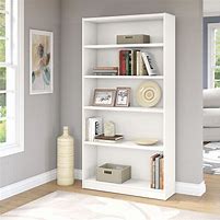 Image result for White Bookshelf