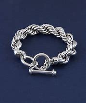 Image result for Sterling Silver Rope Bracelet