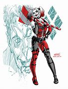 Image result for Harley Quinn Arkham City Art Color Page