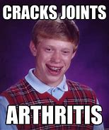 Image result for Cracking Joints Meme