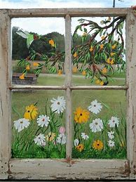 Image result for Cool Window Painting Ideas