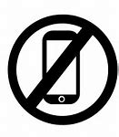 Image result for No Cell Phone Icons Black and White