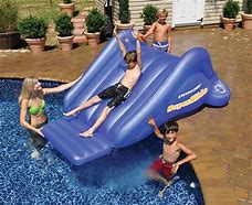 Image result for Inflatable Pool Slides Product