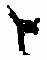 Image result for Taekwondo Silhouette Clip Art