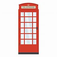 Image result for Red Telephone Booth Silohette