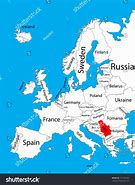Image result for Serbia On Europe Map with Labels