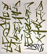 Image result for Graffiti Alphabet Book