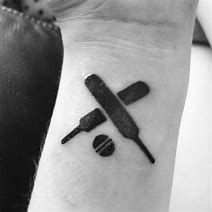 Image result for Funny Cricket Tattoo
