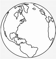 Image result for Earth Clip Art Black White