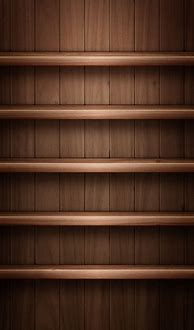 Image result for iPhone Home Screen Shelves Wallpaper