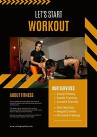 Image result for Personal Training Flyer Template