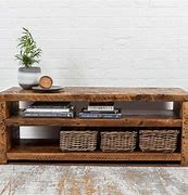Image result for Reclaimed Wood TV Console