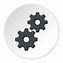 Image result for Two Cogs Icon