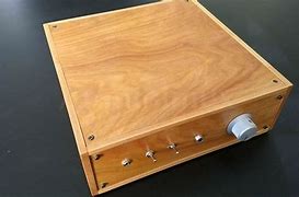 Image result for audio amplifier wood