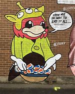 Image result for Knuckles Graffiti