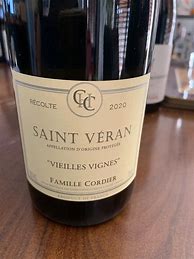 Image result for Christophe Cordier Saint Veran Vieilles Vignes