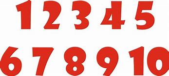Image result for Cool Large Numbers 1 to 10