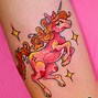 Image result for Black and White Unicorn Tattoo