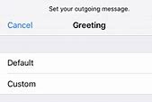 Image result for Voicemail Settings iPhone