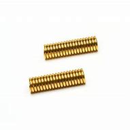 Image result for Wide Flat Metal Spring Clip Gold