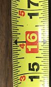 Image result for What Is the Red Numbers On a Measuring Tape