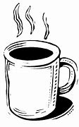 Image result for Hot Chocolate Cup Clip Art BW