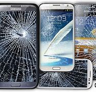 Image result for Smashed Screen Samsung Phone
