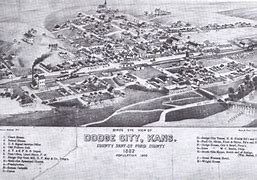 Image result for Dodge City Kansas 1876 Map