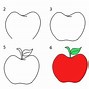 Image result for Sliced Apple Drawing Easy