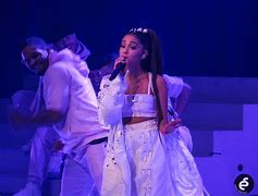 Image result for Ariana Grande Silver Dress