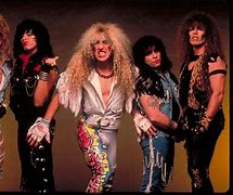 Image result for 80s Hair Band Style