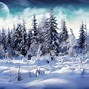 Image result for Snowy Winter Woods Wallpaper