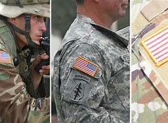 Image result for American Flag On Army Uniform