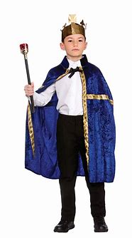 Image result for King and Queen Costume Kids
