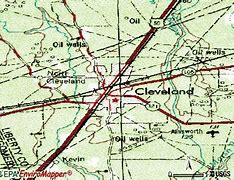 Image result for Cleveland TX Map