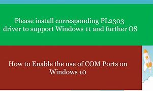 Image result for Windows See COM Ports