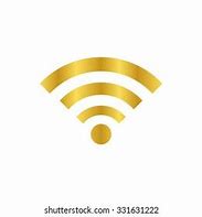 Image result for Wi-Fi Logo Vector Gold