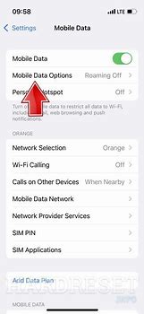 Image result for iPhone Turn On Data