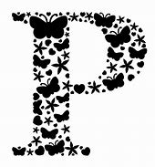 Image result for Initial P Monogram