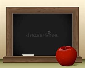 Image result for Chalkboard with Apple Clip Art