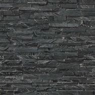 Image result for Black Slate Stacked Stone