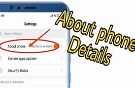 Image result for About Phone On Android Phone Setting