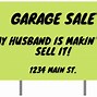Image result for Plain Garage Sale Meme