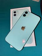 Image result for Mint Green iPhone 11 with Navy Blue Case